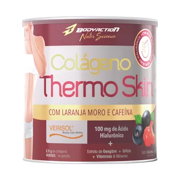 Colageno Thermo Skin 200g Cafeína Laranja Moro Bodyaction - Guaraná Com Açai