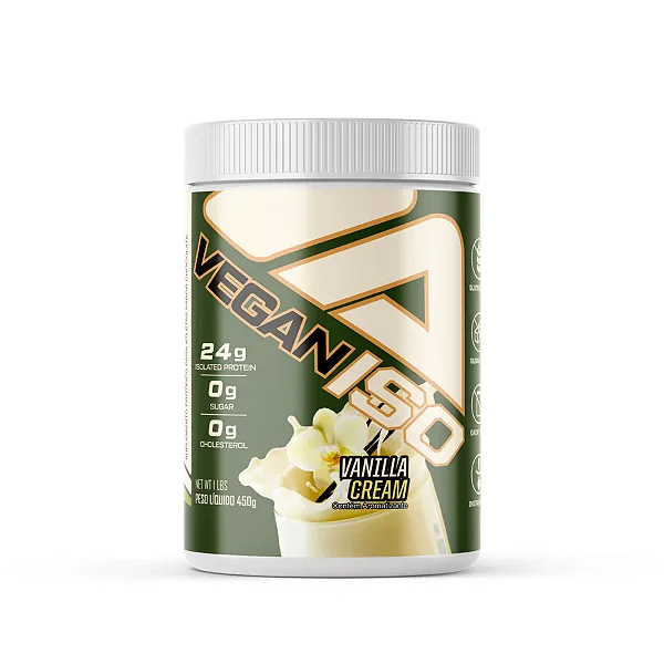 Natural Vegan Iso 450g Adaptogen - Vanilla Cream