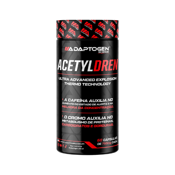 Acetydren 60 Capsulas Adaptogen