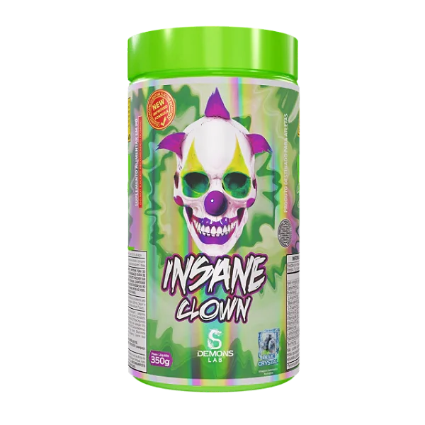 Pré Treino Insane Clown 350G Demons Lab - Blue Crystal