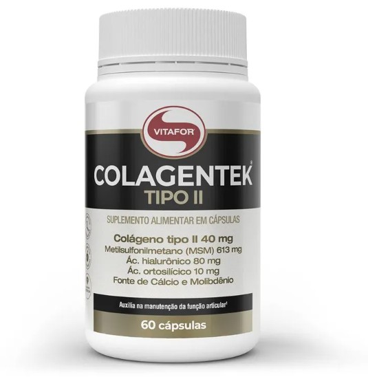 Colagentek Tipo 2 Vitafor - 60 Capsulas