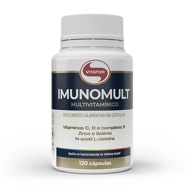 Multivitaminico Imunomult Vitafor - 120 Caps