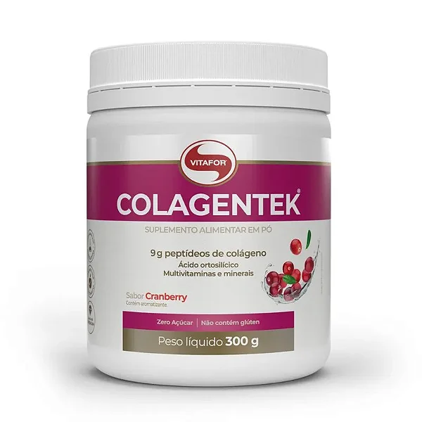Colagentek 300g Vitafor - Cranberry