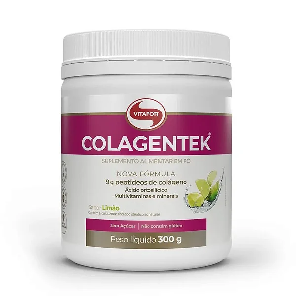 Foto de Colagentek 300g Vitafor  - Limão