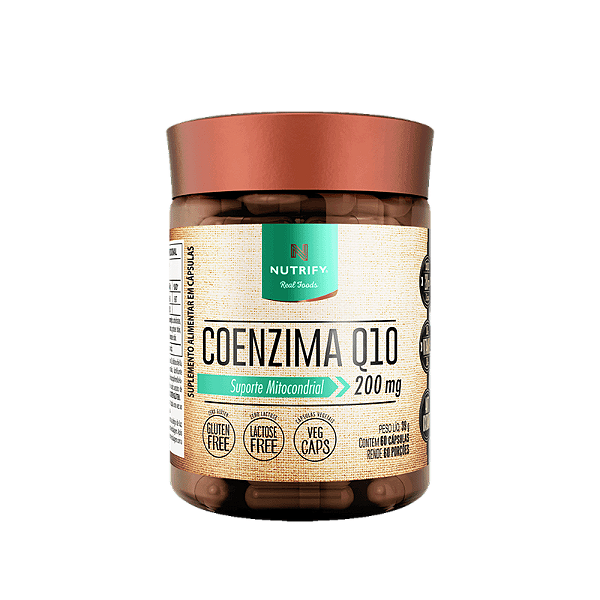 Foto de Coenzima Q10 200 mg 60 Capulas Nutrify