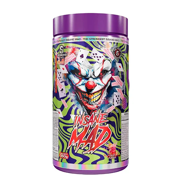 Insane Mad 350g Frutas Vermelhas Demons Lab