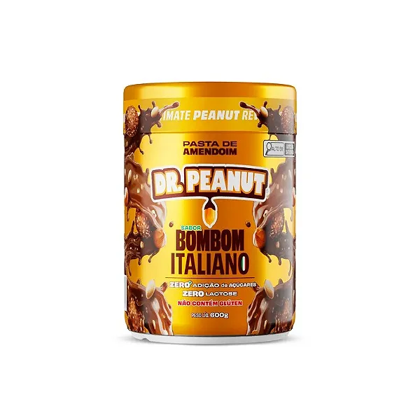 Pasta De Amendoim 250g Dr Peanut - Bombom Italiano
