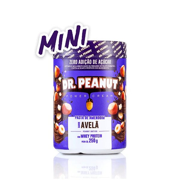 Pasta De Amendoim 250g Dr Peanut - Avelã