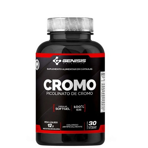 Picolinato De Cromo 30 Capsulas Genesis