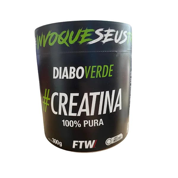 Diabo Verde #Creatina 300G Ftw
