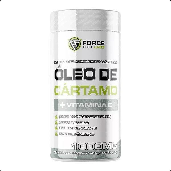 Óleo De Cártamo + Vitamina E 120 Caps Force Full Labz
