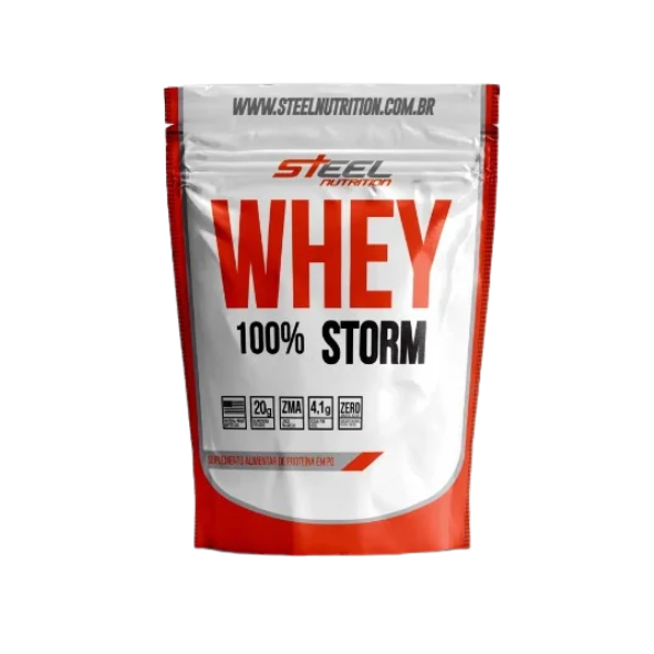 Whey 100% Storn Sache 32g Frutas Steel Nutrition