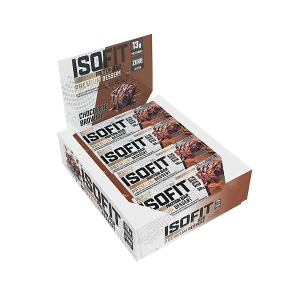 Foto de Barra Isofit Protein 50g Display Com 12un Nutrex - Chocolate Brownie