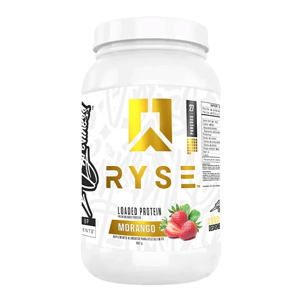 Loaded Protein Pote 907g Ryse Suplements - Morango