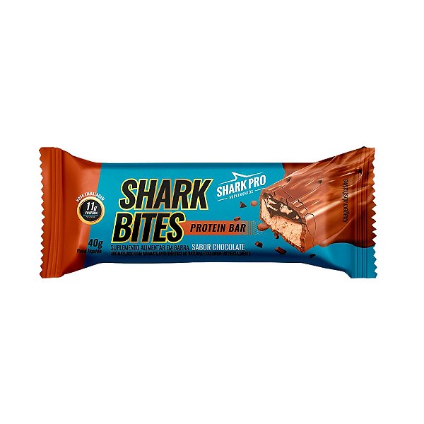 Shark Bites Protein Bar 40g Chocolate Shark Pro