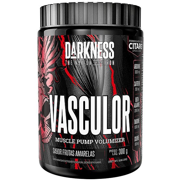 Vasculor Powder 300g Darkness - Frutas Amarelas