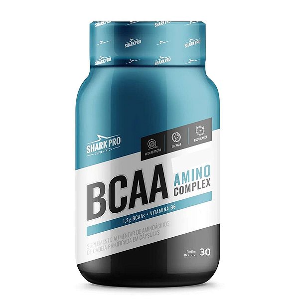 Bcaa Pote C/30 Cápsulas Shark Pro