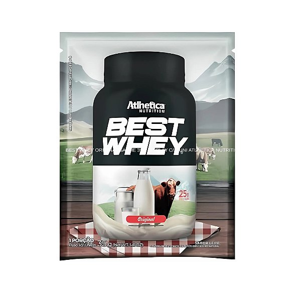 Best Whey Original Sache 35G Atlhetica Nutrition
