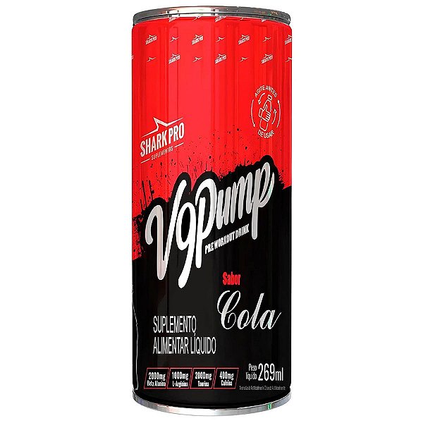 V9 Drink 269ml Shark Pro - Cola