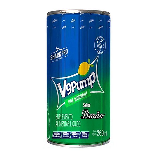 V9 Drink 269ml Shark Pro - Limao