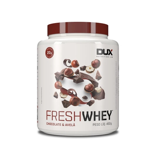 Fresh Whey 450g Dux Nutrition - Chocolate Belga & Avelã