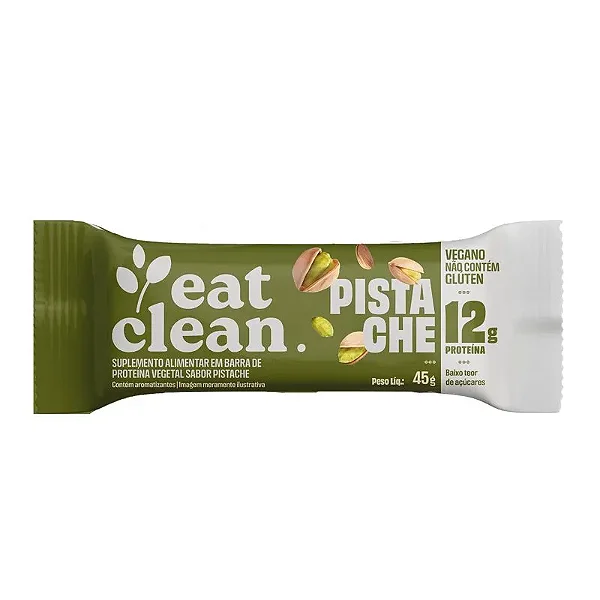 Barra De Proteina 45g Pistache Eat Clean