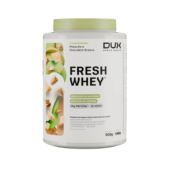 Foto de Fresh Whey 900g Dux Nutrition - Chocolate Branco