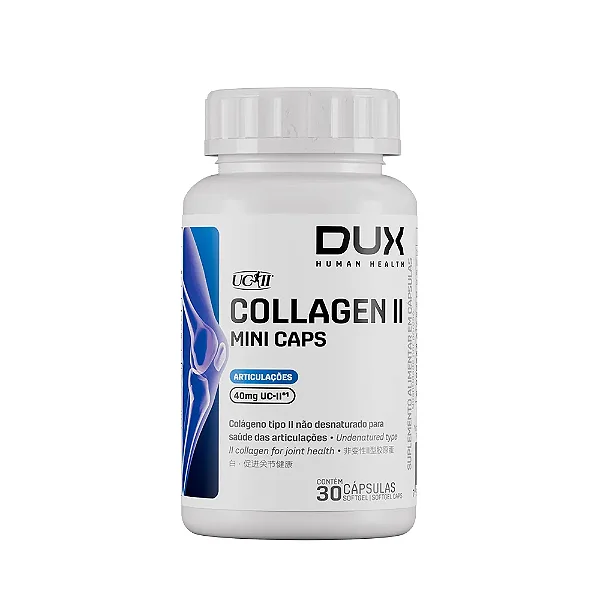 Colágeno Tipo 2 Collagen Mini Caps Dux Nutrition - 30 Capsulas