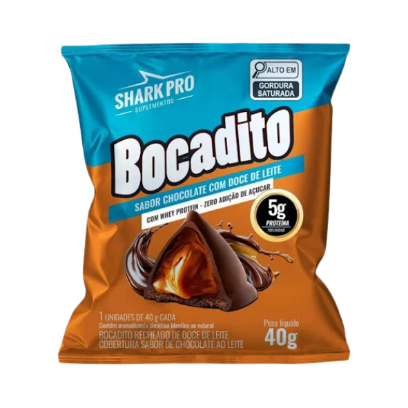 Bocadito 40g Doce De Leite Shark Pro