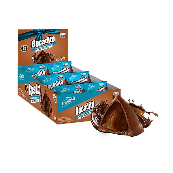 Bocadito 40g Display Com 6un Shark Pro - Brigadeiro