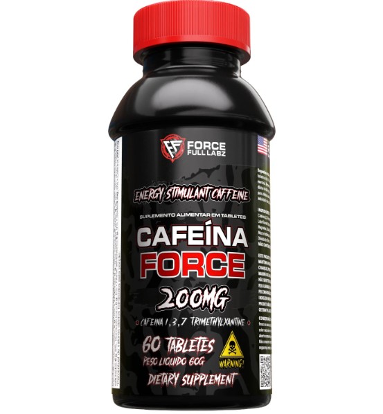 Foto de Cafeina Force 200Mg 60 Tablets Force Full Labz