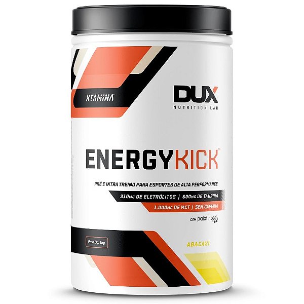 Energy Kick Caffeine 1kg Sabores Dux Nutrition - Abacaxi