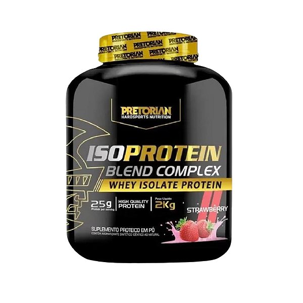 Isoprotein Blend Complex Pote 2kg Pretorian - Morango
