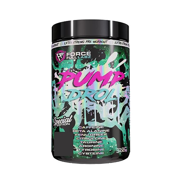 Pump Drol 300g Force Full Labz - Frutas Vermelhas