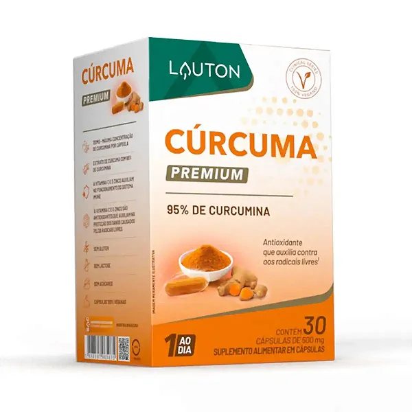 Cúrcuma 30 cápsulas – Lauton