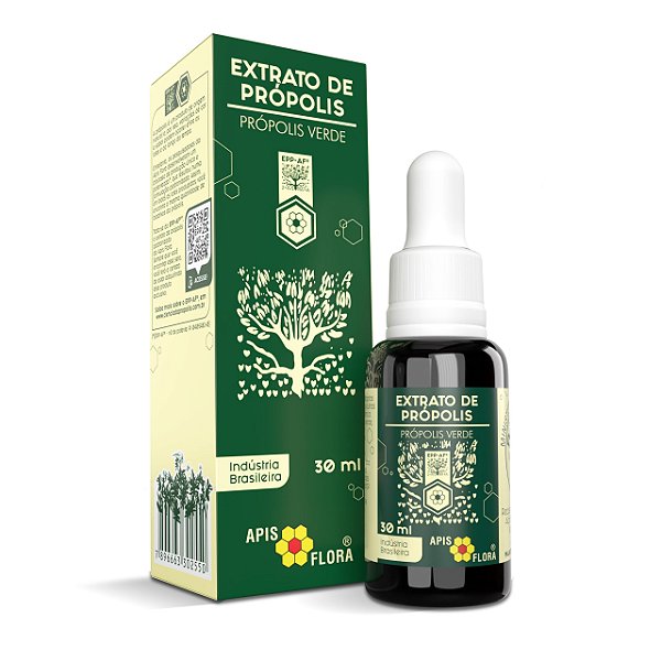 Foto de Extrato De Propolis Verde 30ml Apis Flora