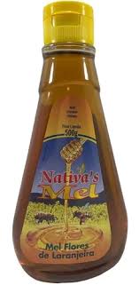 Mel Bisnaga Pote 500g Nativas Mel - Flor De Laranjeira