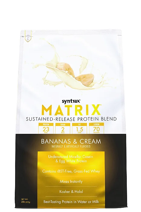 Foto de Matrix 2.0 – Banana & Cream 907g – Syntrax