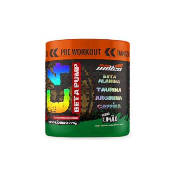Foto de Pré Workout Beta Pump C4 225g New Miller - Limão