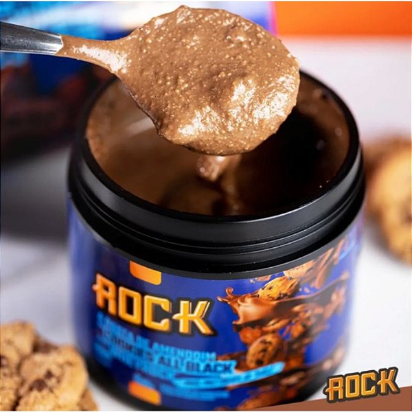 PASTA DE AMENDOIM COOKIES AND CREAM 600G ROCK