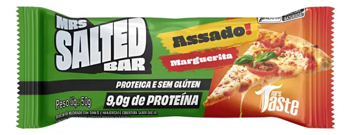 Taste Cookie Bar 50g Salted Marguerita Mrs Taste