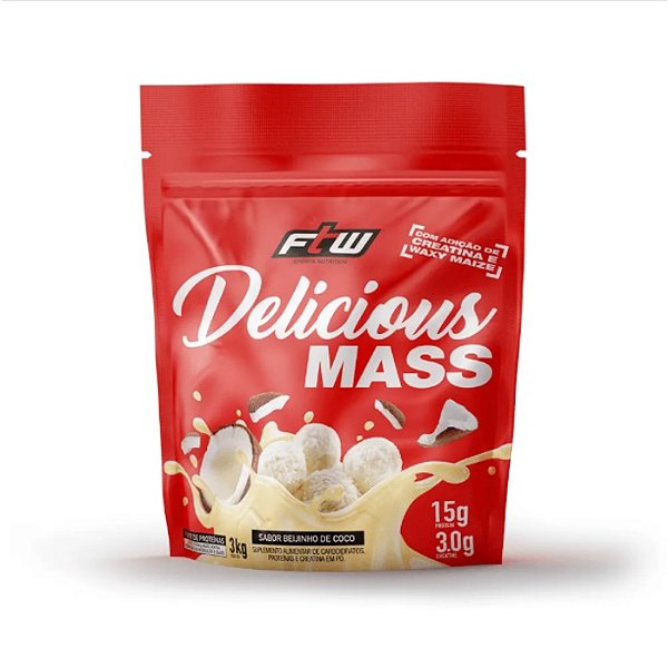 Delicious Mass 3kg Ftw - Beijinho De Coco