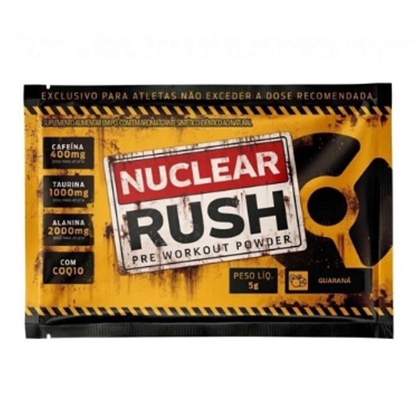 Nuclear Rush Display c/20 Sachês 5g Guaraná – Body Action