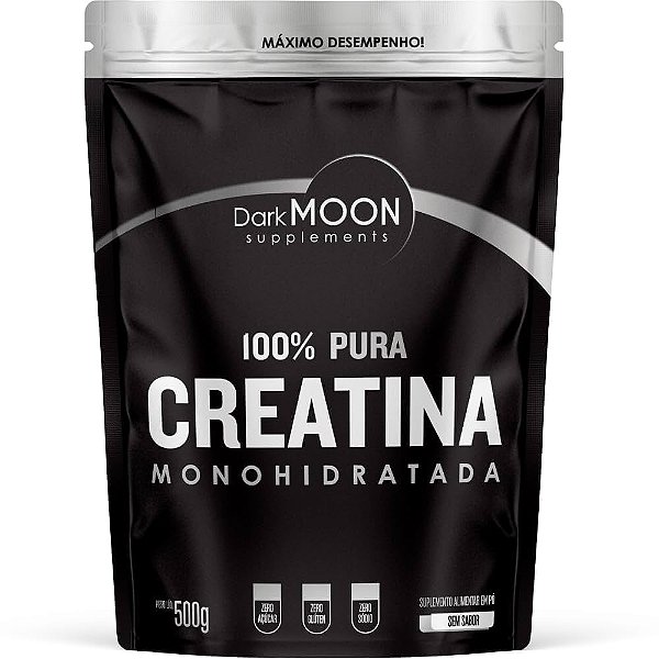 Creatina Monohidratada Refil 500g – Dark Moon Supplements