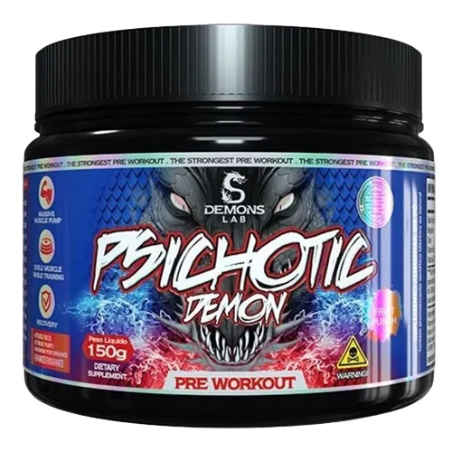 Psichotic Demon Black 150g Fruit Punch – Demons Lab