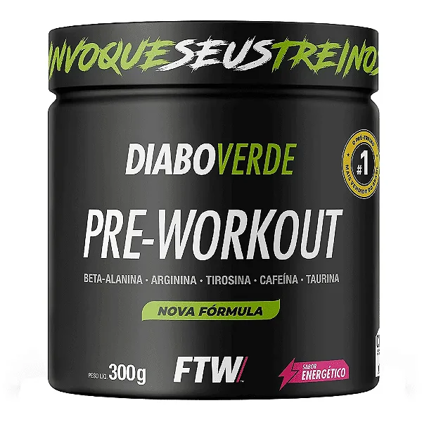Foto de Diabo Verde Pre Workout 300g Ftw - Energético