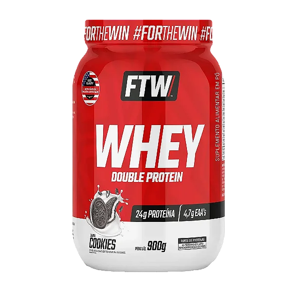 Whey Double Pote 900g Ftw - Cookies