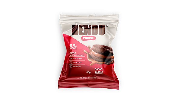 Cookie Chocolate Avelã 40g Bendu