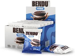 Foto de Snack Proteico Sublime 40g Display Com 10un Bendu - Cookies
