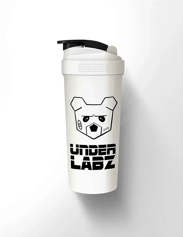 Coqueteleira 600ml Under Labz - Branca